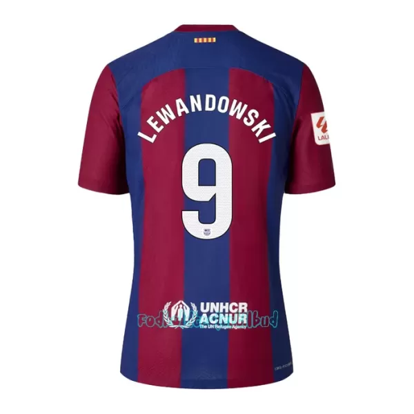 FC Barcelona Robert Lewandowski 9 Hjemmebanetrøje 23/24