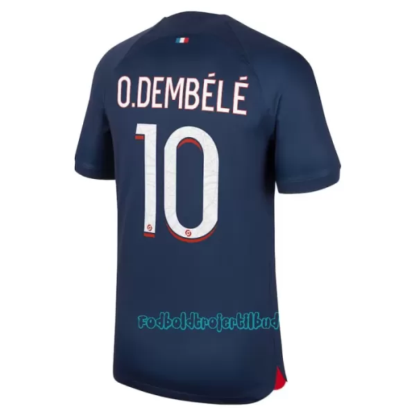 Paris Saint-Germain Ousmane Dembélé 10 Hjemmebanetrøje 23/24