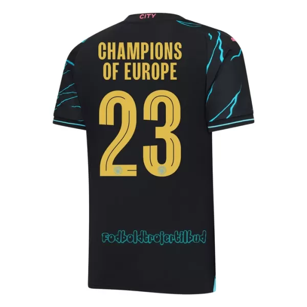 Manchester City Champions of Europe 3. trøje 23/24