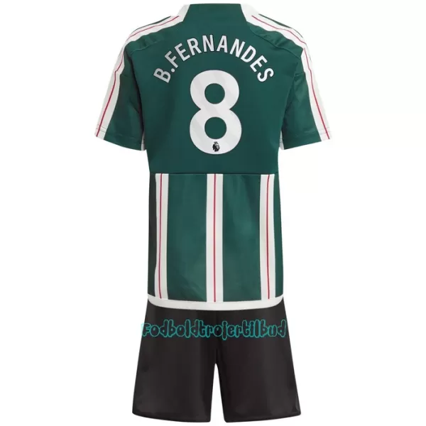 Manchester United Bruno Fernandes 8 Udebanetrøje Barn 23/24