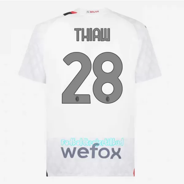 AC Milan Thiaw 28 Udebanetrøje 23/24