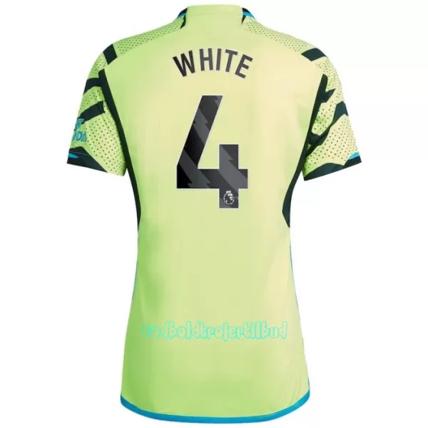 Arsenal White 4 Udebanetrøje 23/24