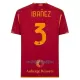 AS Roma Ibanez 3 Hjemmebanetrøje 23/24