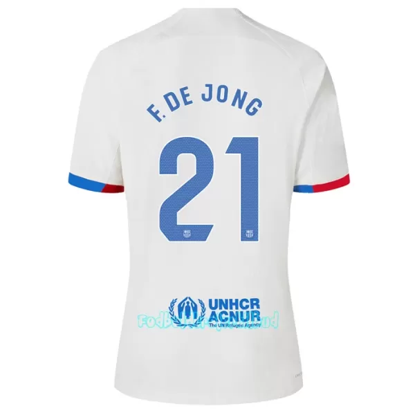 FC Barcelona Frenkie de Jong 21 Udebanetrøje 23/24