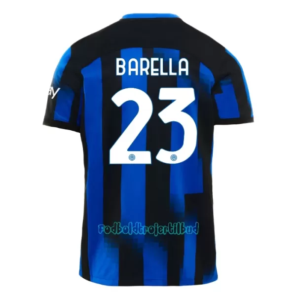 Inter Milan Barella 23 Hjemmebanetrøje 23/24