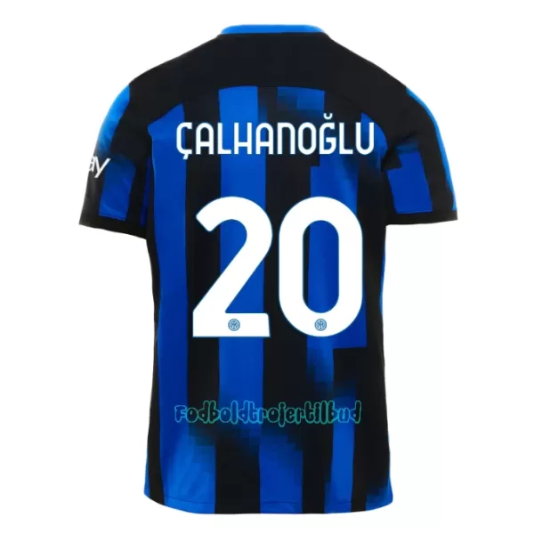 Inter Milan Calhanoglu 20 Hjemmebanetrøje Barn 23/24