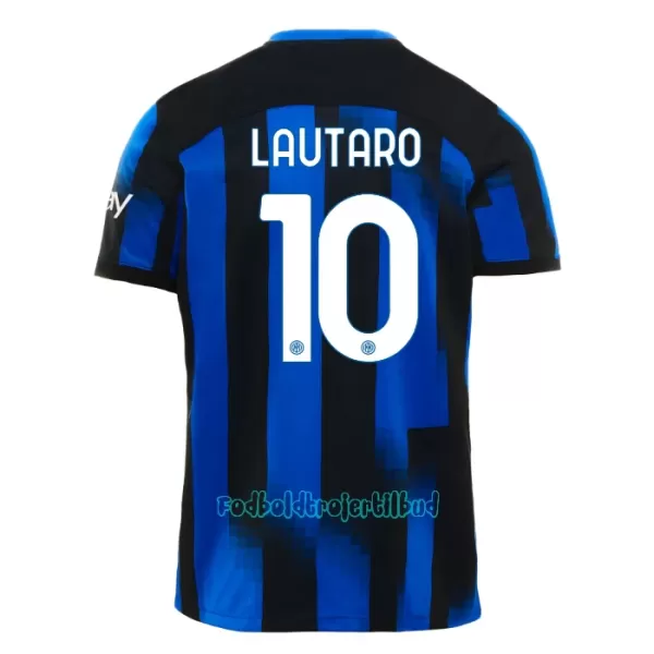 Inter Milan Lautaro Martínez 10 Hjemmebanetrøje 23/24