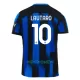 Inter Milan Lautaro Martínez 10 Hjemmebanetrøje 23/24