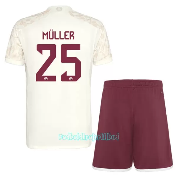 FC Bayern München Thomas Müller 25 Champions League 3. trøje Barn 23/24