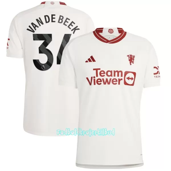 Manchester United Donny Van de Beek 34 3. trøje 23/24