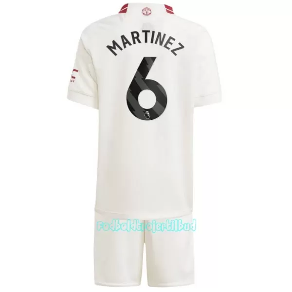 Manchester United Martinez 6 3. trøje Barn 23/24