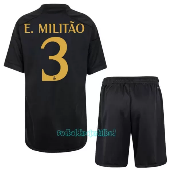 Real Madrid Éder Militão 3 3. trøje Barn 23/24