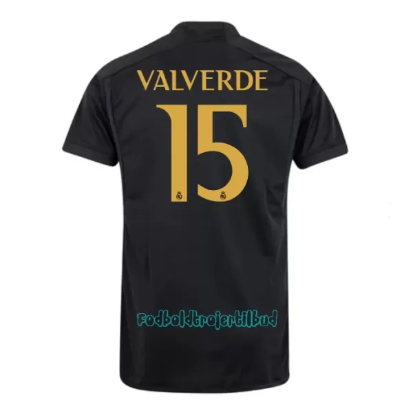 Real Madrid Federico Valverde 15 3. trøje 23/24