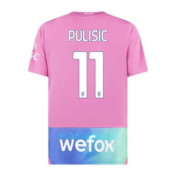 AC Milan Christian Pulišić 11 3. trøje 23/24