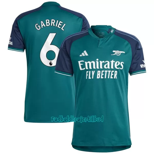 Arsenal Gabriel 6 3. trøje 23/24