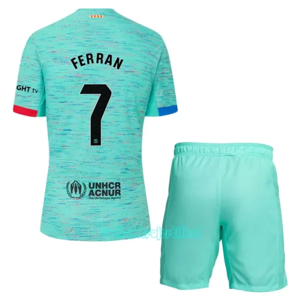 FC Barcelona Ferran Torres 7 3. trøje Barn 23/24