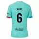 FC Barcelona Gavi 6 3. trøje 23/24