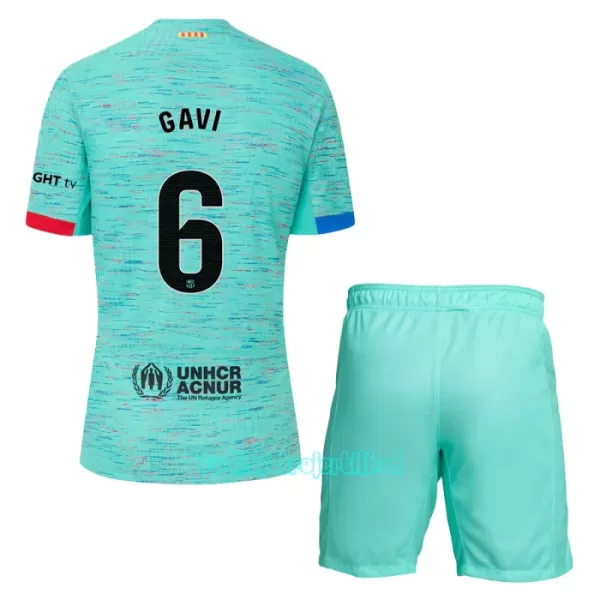 FC Barcelona Gavi 6 3. trøje Barn 23/24