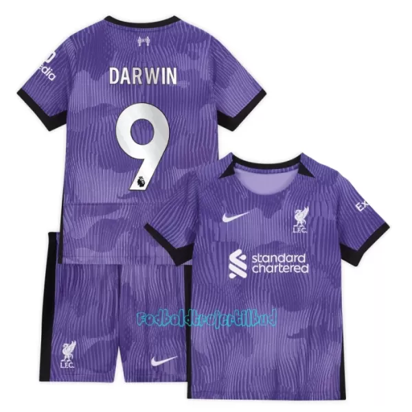 Liverpool Darwin Núñez 9 3. trøje Barn 23/24