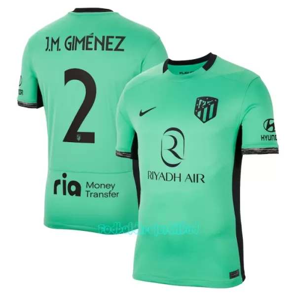 Atlético Madrid JM Santiago Gimenez 2 3. trøje 23/24