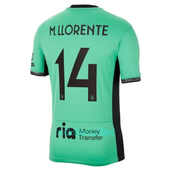 Atlético Madrid M. Llorente 14 3. trøje 23/24