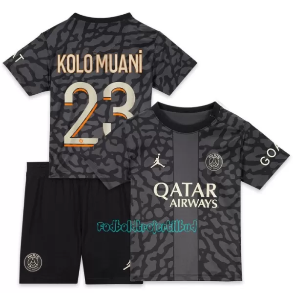 Paris Saint-Germain Kolo Muani 23 3. trøje Barn 23/24