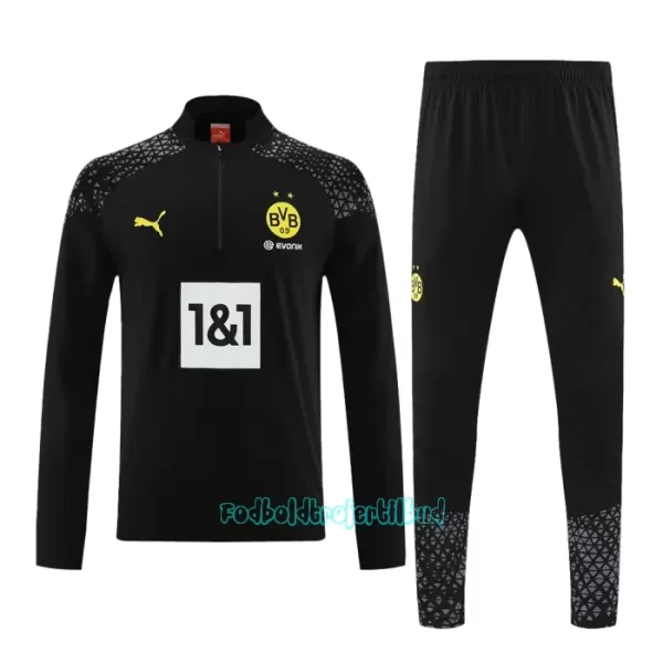 Borussia Dortmund Trænings sweatshirt sæt 23/24 Sort