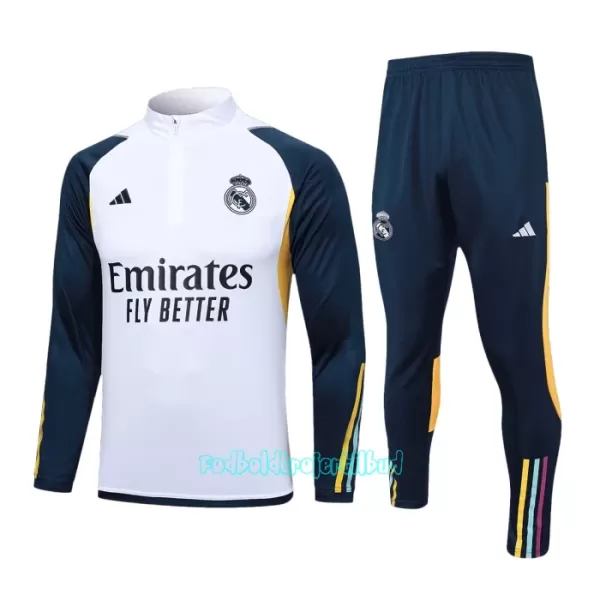 Real Madrid Trænings sweatshirt sæt 23/24 Hvid