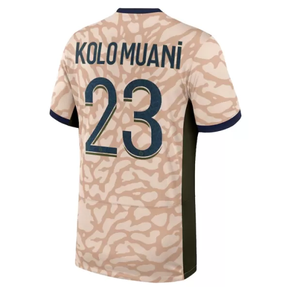 Paris Saint-Germain Kolo Muani 23 Fjerdetrøje Jordan 23/24