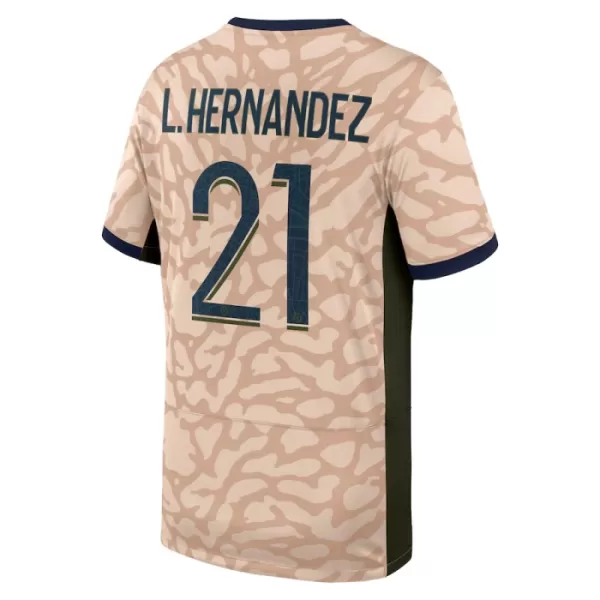 Paris Saint-Germain Lucas Hernandez 21 Fjerdetrøje Jordan 23/24