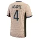 Paris Saint-Germain Manuel Ugarte 4 Fjerdetrøje Jordan 23/24