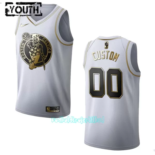 Boston Celtics Trøje Barn Golden Edition Swingman Hvid