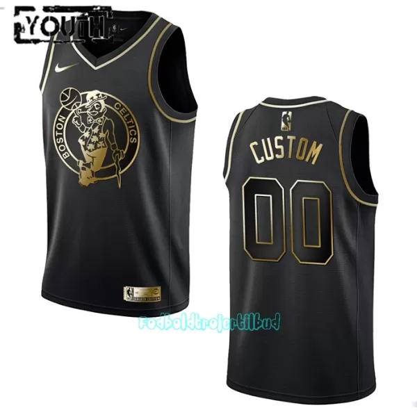 Boston Celtics Trøje Barn Golden Edition Swingman Sort