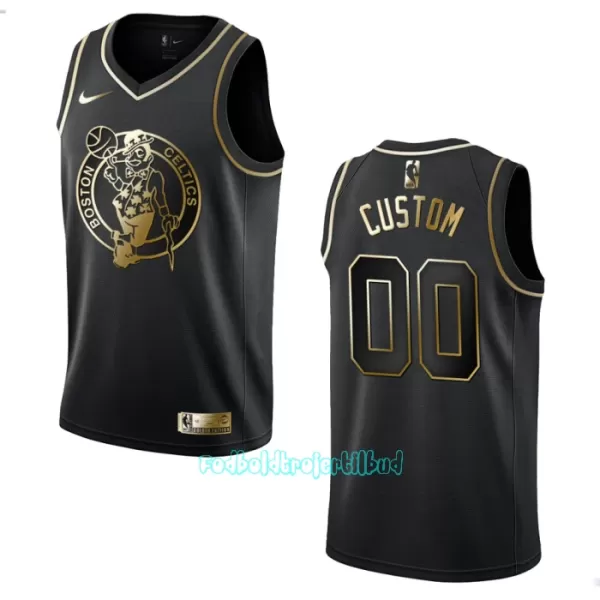 Boston Celtics Trøje Golden Edition Swingman Sort