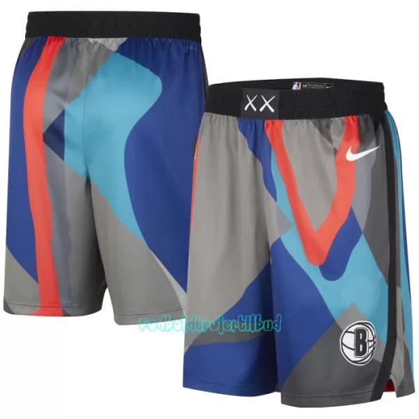 Brooklyn Nets NBA Shorts City Edition Swingman Sort