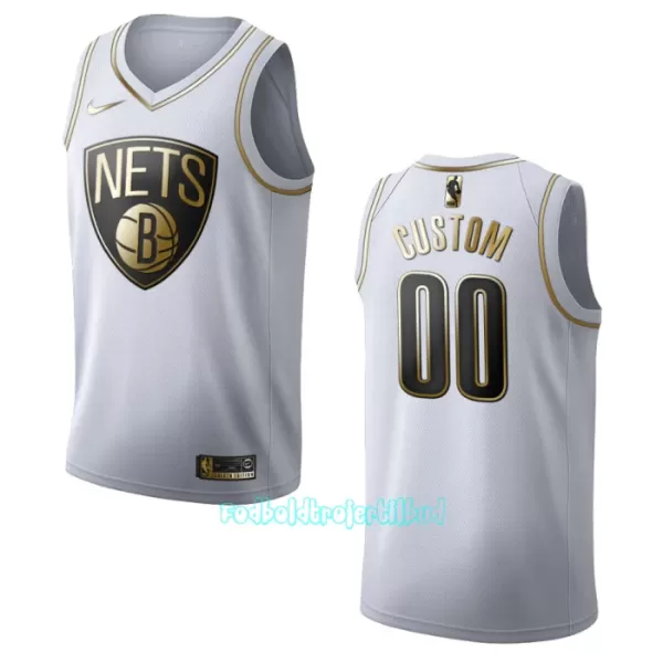 Brooklyn Nets Trøje Golden Edition Swingman Hvid