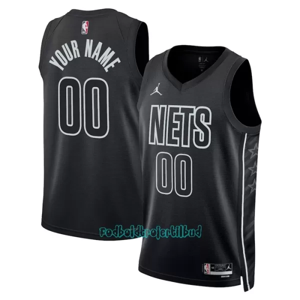 Brooklyn Nets Trøje Statement Edition Swingman 23/24 Sort