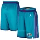 Charlotte Hornets NBA Shorts Classic Edition Swingman Påfugleblå