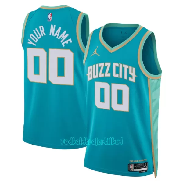 Charlotte Hornets Trøje City Edition Swingman 23/24 Påfugleblå