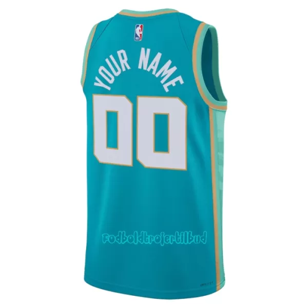 Charlotte Hornets Trøje City Edition Swingman 23/24 Påfugleblå