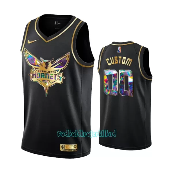 Charlotte Hornets Trøje Diamond Edition Swingman Sort