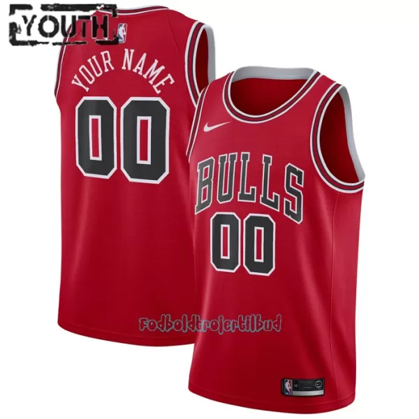 Chicago Bulls Trøje Barn Icon Edition Swingman 23/24 Rød