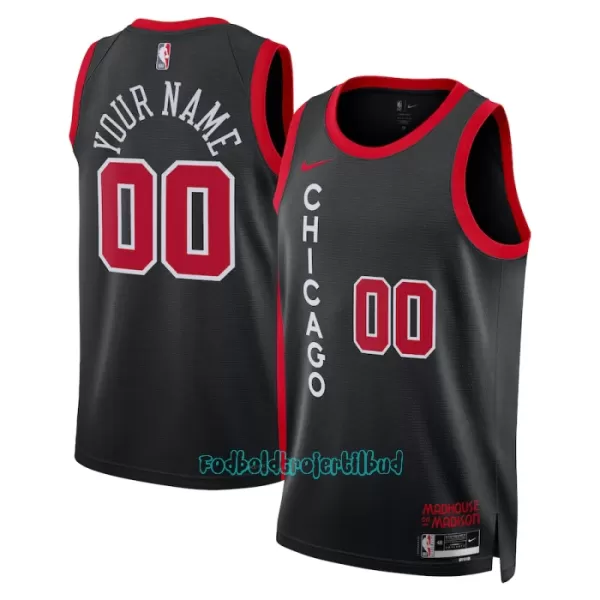 Chicago Bulls Trøje City Edition Swingman 23/24 Sort