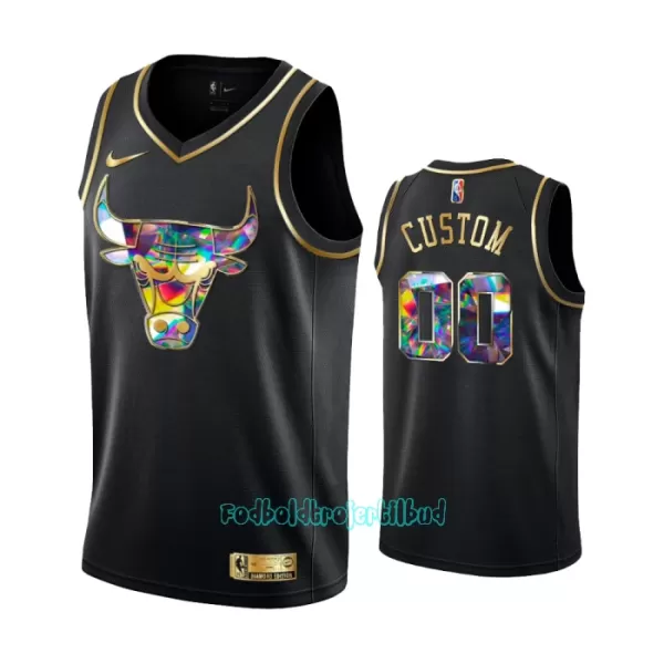 Chicago Bulls Trøje Diamond Edition Swingman Sort