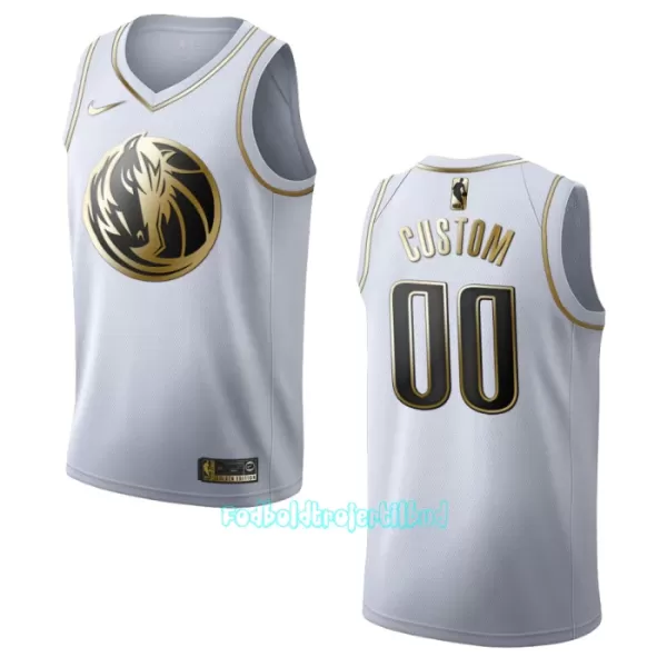 Dallas Mavericks Trøje Golden Edition Swingman Hvid