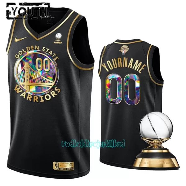 Golden State Warriors Trøje Barn Diamond Edition Swingman Sort