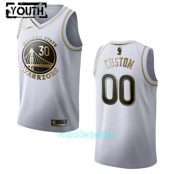 Golden State Warriors Trøje Barn Golden Edition Swingman Hvid