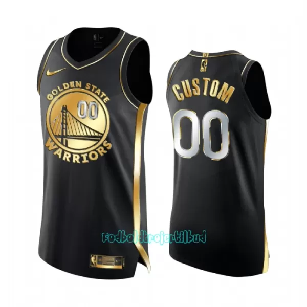 Limited Golden State Warriors Trøje Golden Edition Swingman Sort