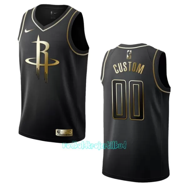 Houston Rockets Trøje Golden Edition Swingman Sort