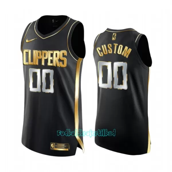 Limited Los Angeles Clippers Trøje Golden Edition Swingman Sort